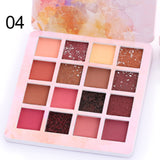 16Colors Matte Eye Shadow Pallete Long Lasting Waterproof Eye Shadow