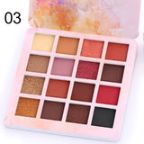 16Colors Matte Eye Shadow Pallete Long Lasting Waterproof Eye Shadow