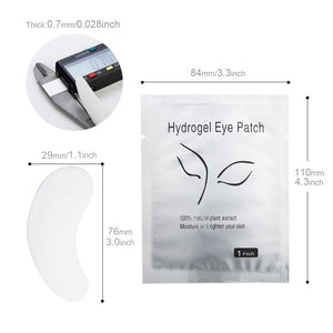 New Paper Patches Eyelash Under Eye Pads Lash (Pack Of 50)