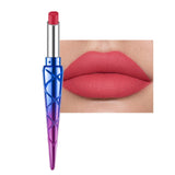 12 Colors Natural Matte Lipstick Tubes Waterproof Lipstick Sexy Long Lasting