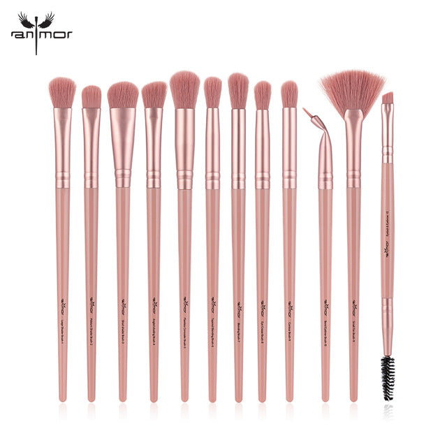Anmor Makeup Brushes Set 3-12pcs/lot