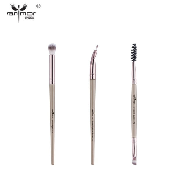 Anmor Makeup Brushes Set 3-12pcs/lot