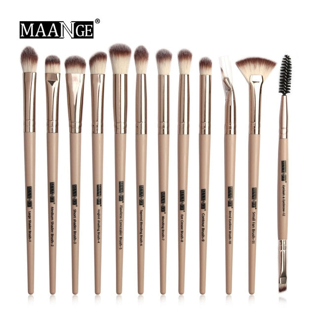 MAANGE Pro  3/5/12 pcs/lot  Makeup Brushes