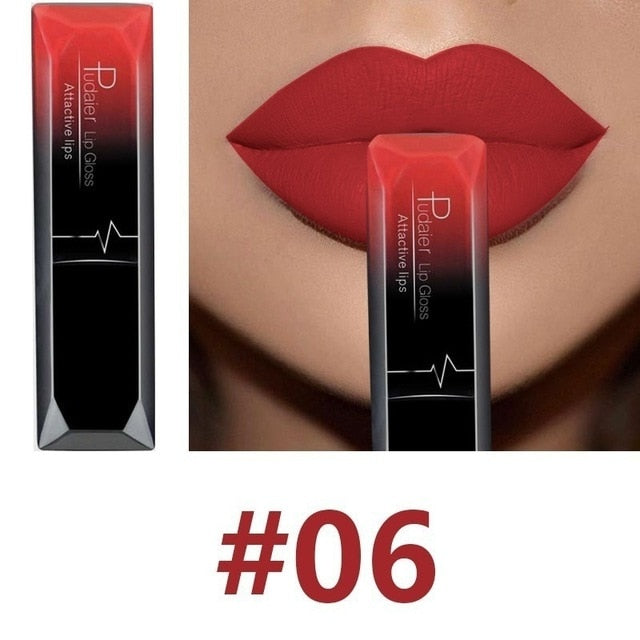 Hot Sales Waterproof Nude Matte Velvet Glossy Lip Gloss