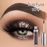 Metallic Diamond Palette Eyeshadow Pearly Waterproof Liquid Eyeshadow Glitter