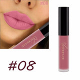 24 Color Liquid Lipstick Matte Long Lasting Makeup Lips Red Matt Nude