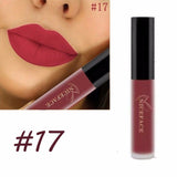 24 Color Liquid Lipstick Matte Long Lasting Makeup Lips Red Matt Nude