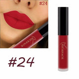 24 Color Liquid Lipstick Matte Long Lasting Makeup Lips Red Matt Nude