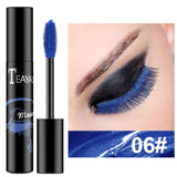 Color Mascara Waterproof Fast Dry Blue Purple Gold Black